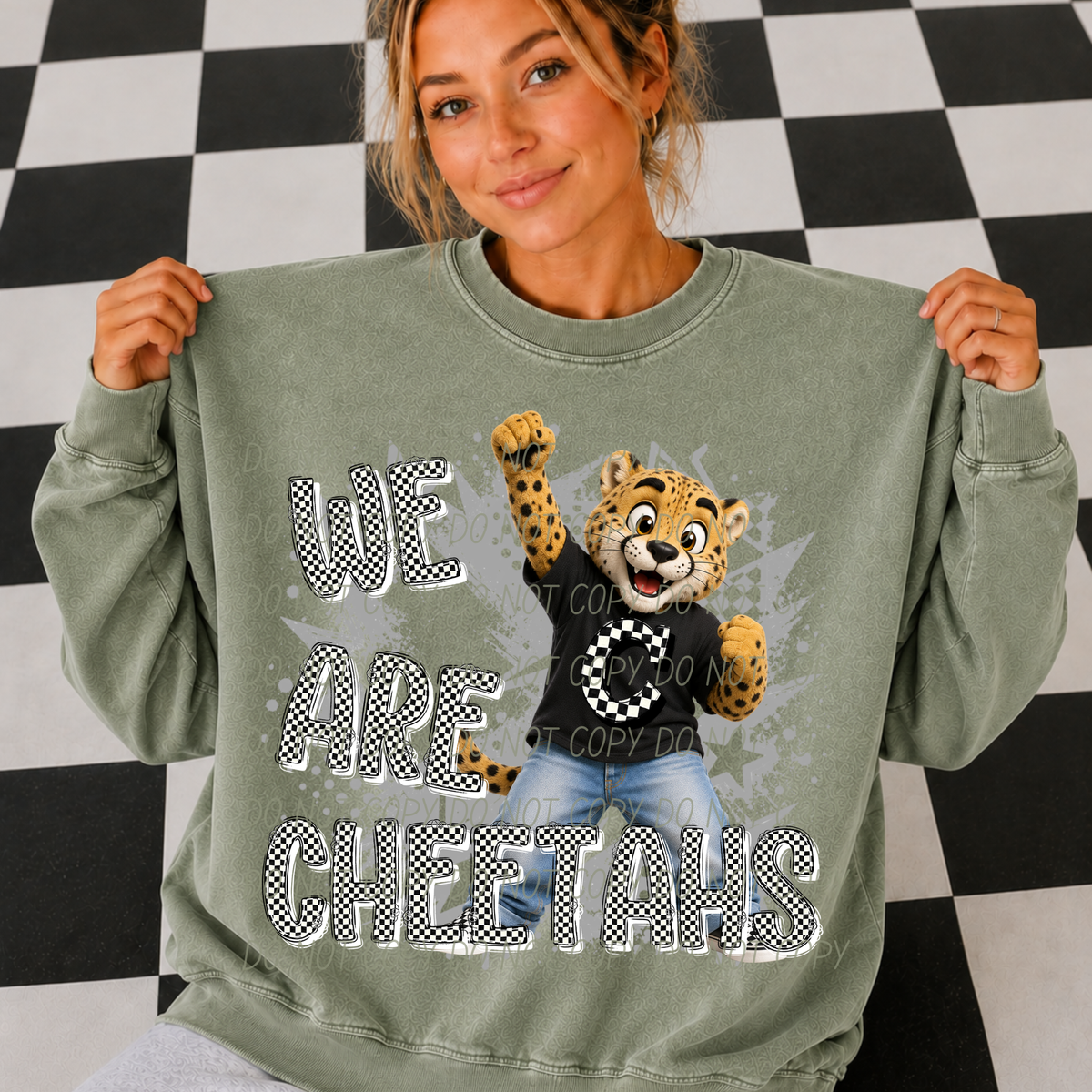 cheetahs campus crew (city) DTF transfer