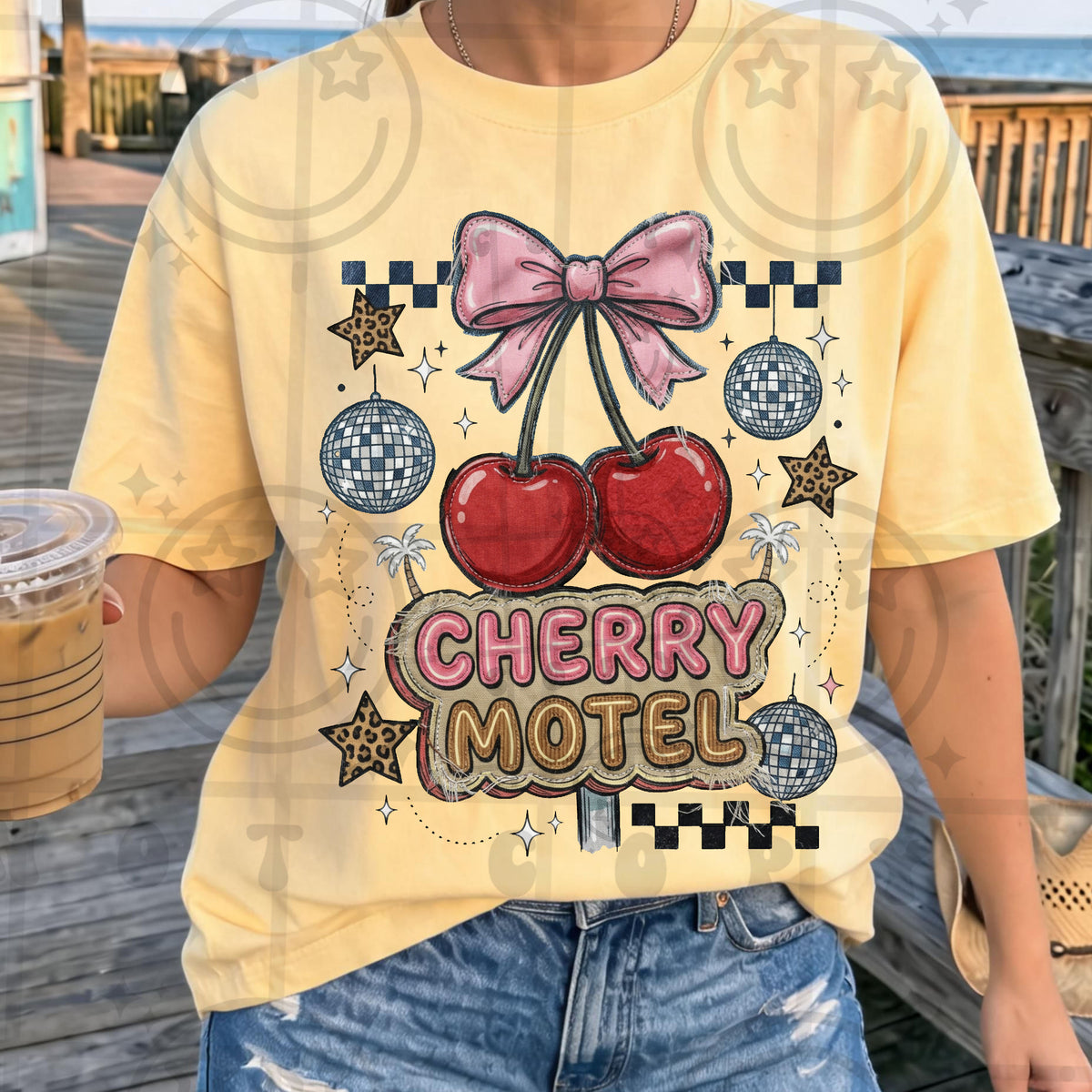 Cherry motel (HW) DTF Transfer