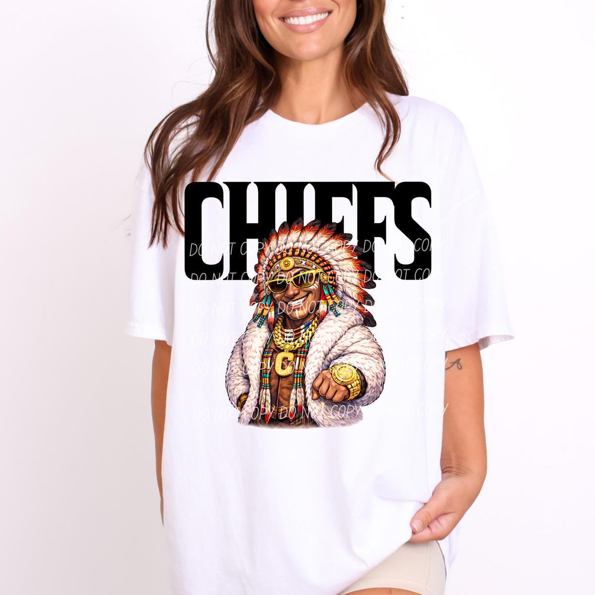 chiefs Swag Mascot (City) DTF Transfer