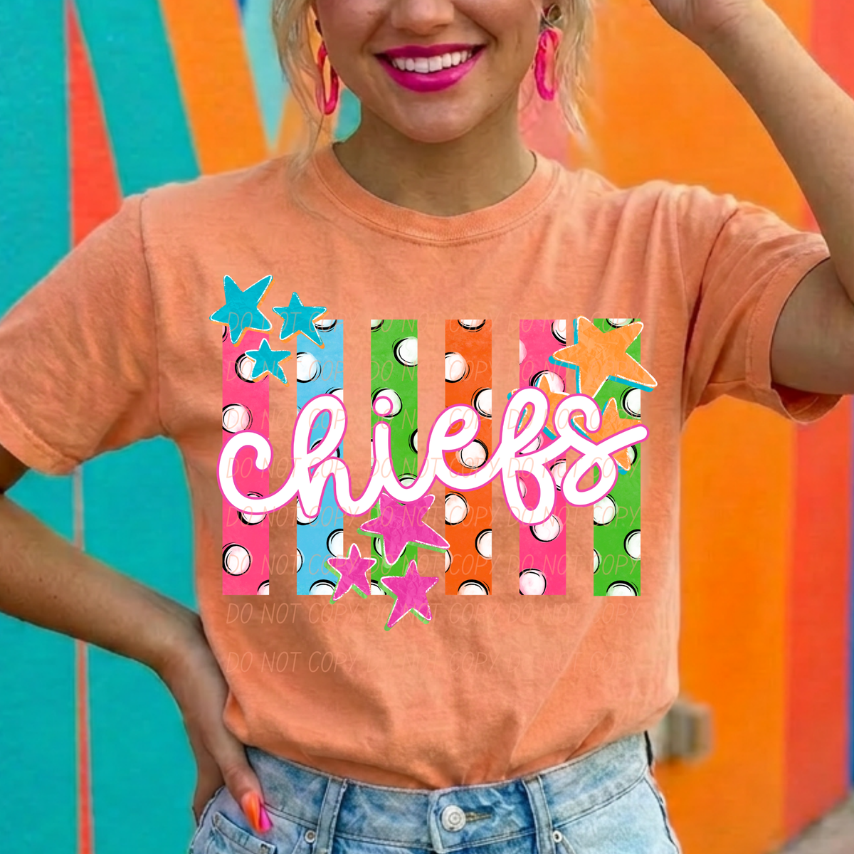 chiefs polkadot pride (city) DTF Transfer