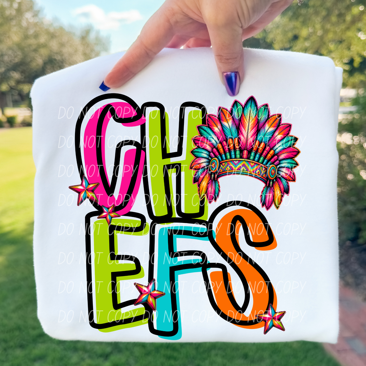 Chiefs Friday night neon (City) DTF Transfer