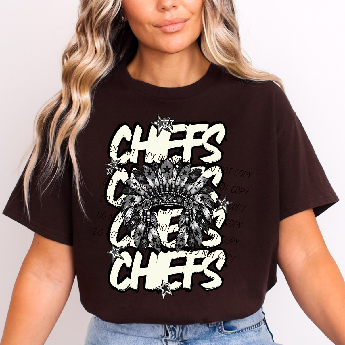 chiefs varsity after dark (city) DTF Transfer