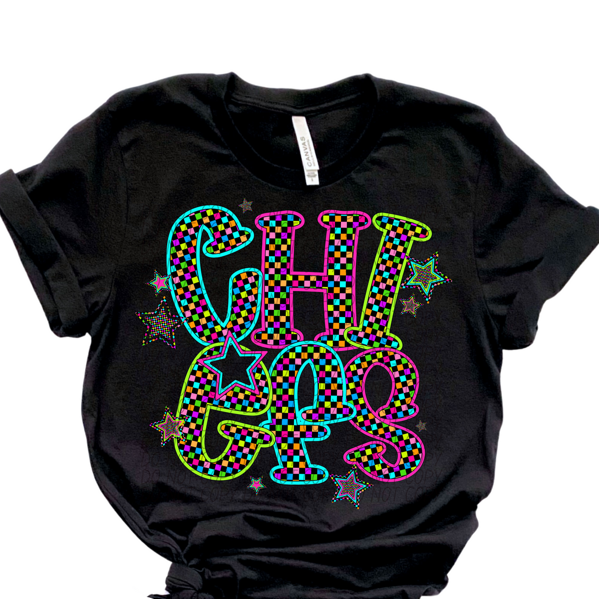 Chiefs Neon Stars (City) 102363 DTF transfer