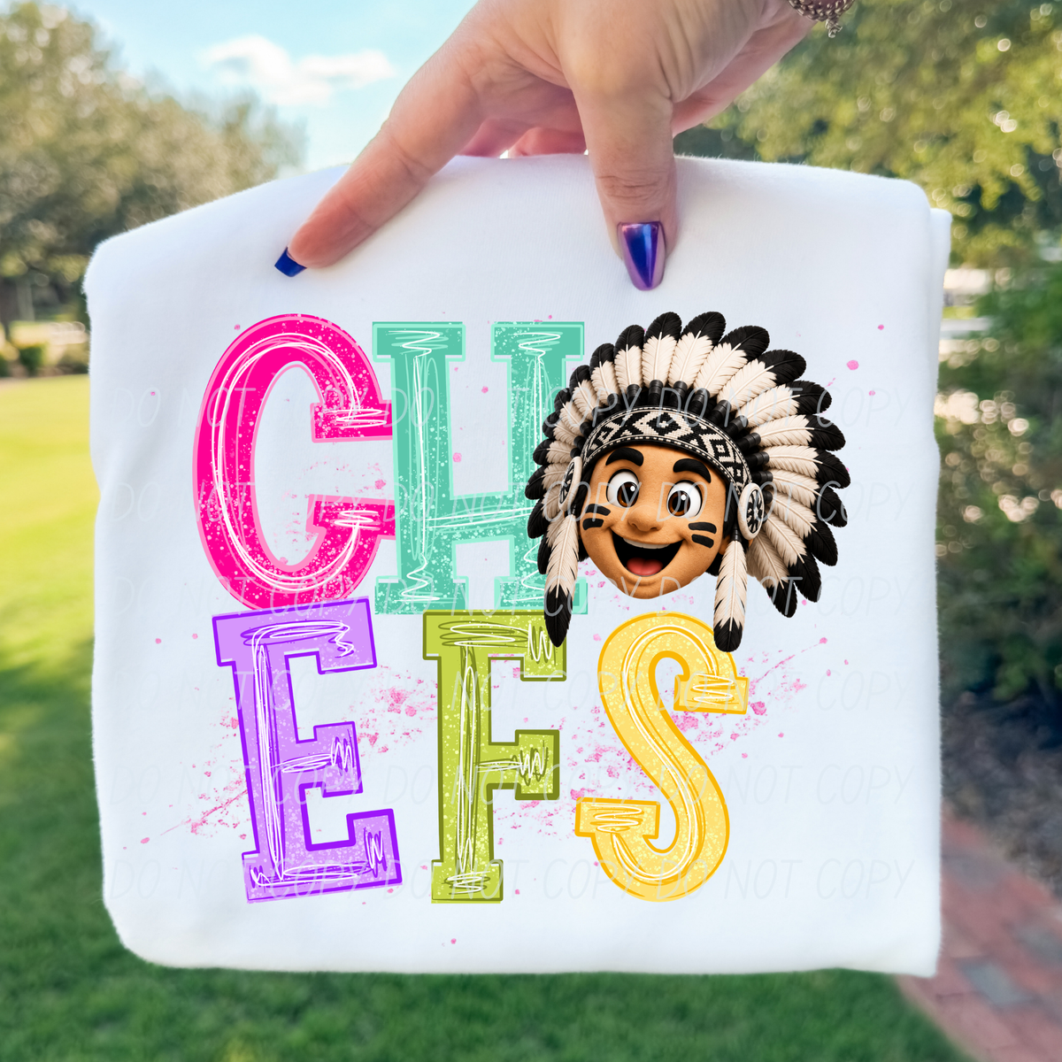 Chiefs happy little mascots (city) DTF transfer