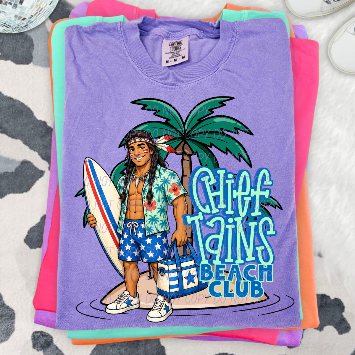 Chieftains beach club (City) DTF transfer
