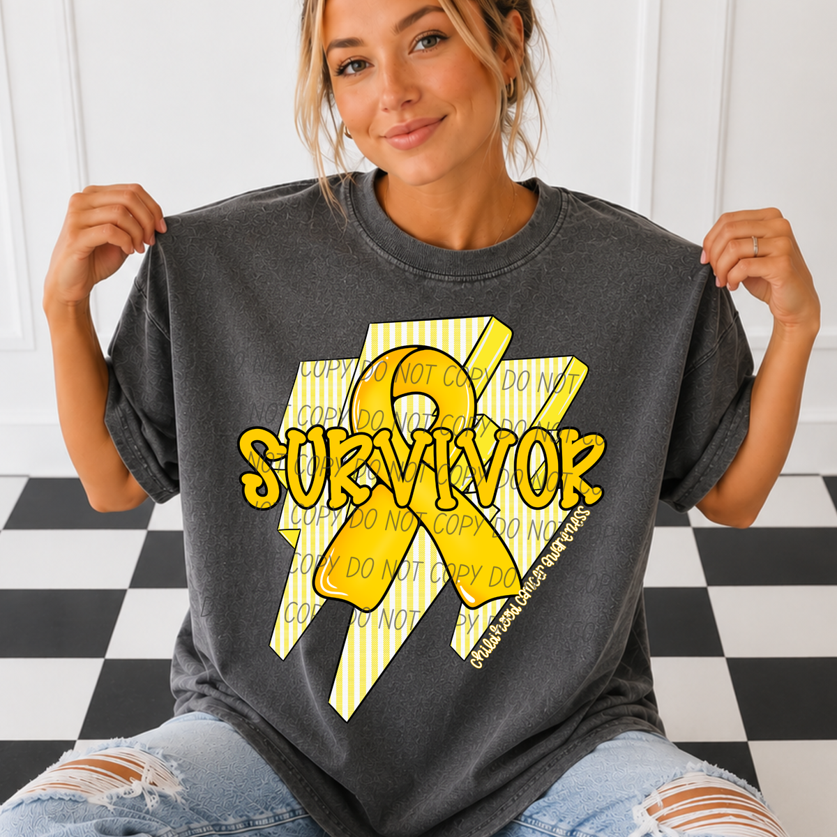 Survivor-YELLOW (CITY) DTF Transfer