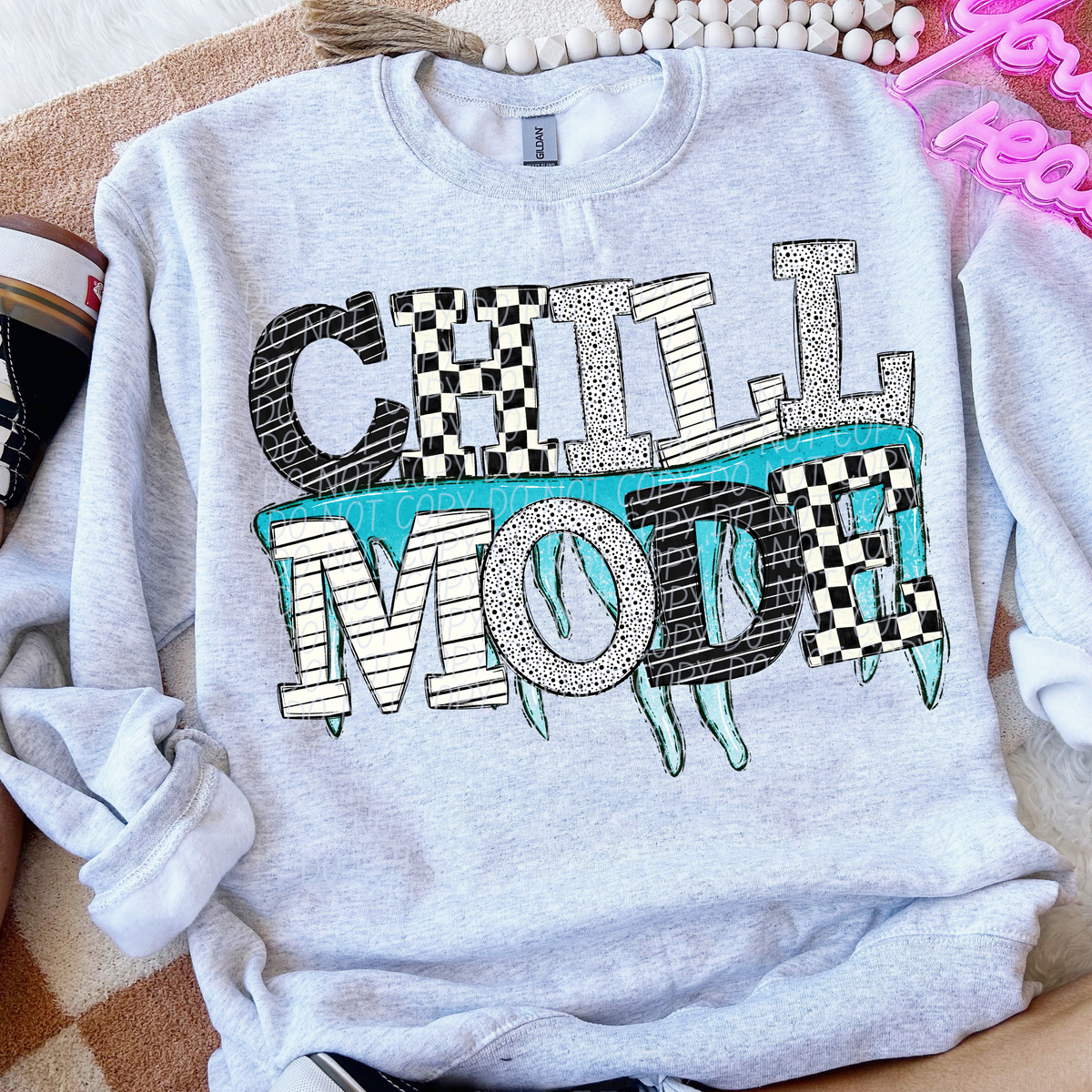 Chill mode ice cycles (City) DTF Transfer