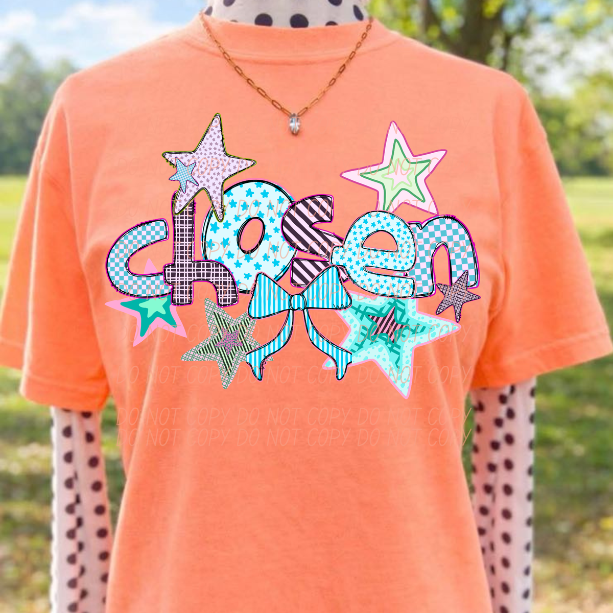 Chosen stars and bows (City) DTF Transfer