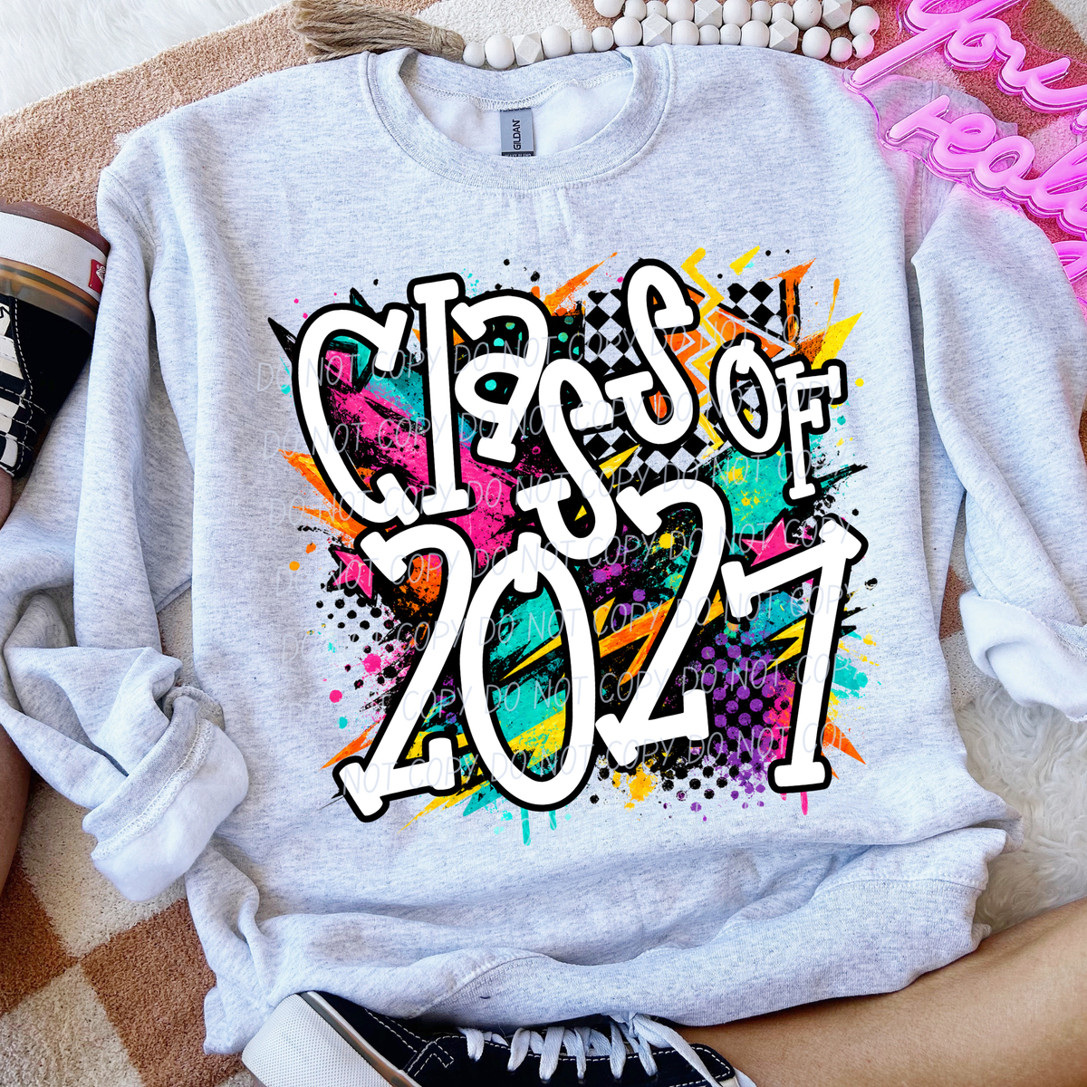 Class of 2027 totally tubular (City) DTF Transfer