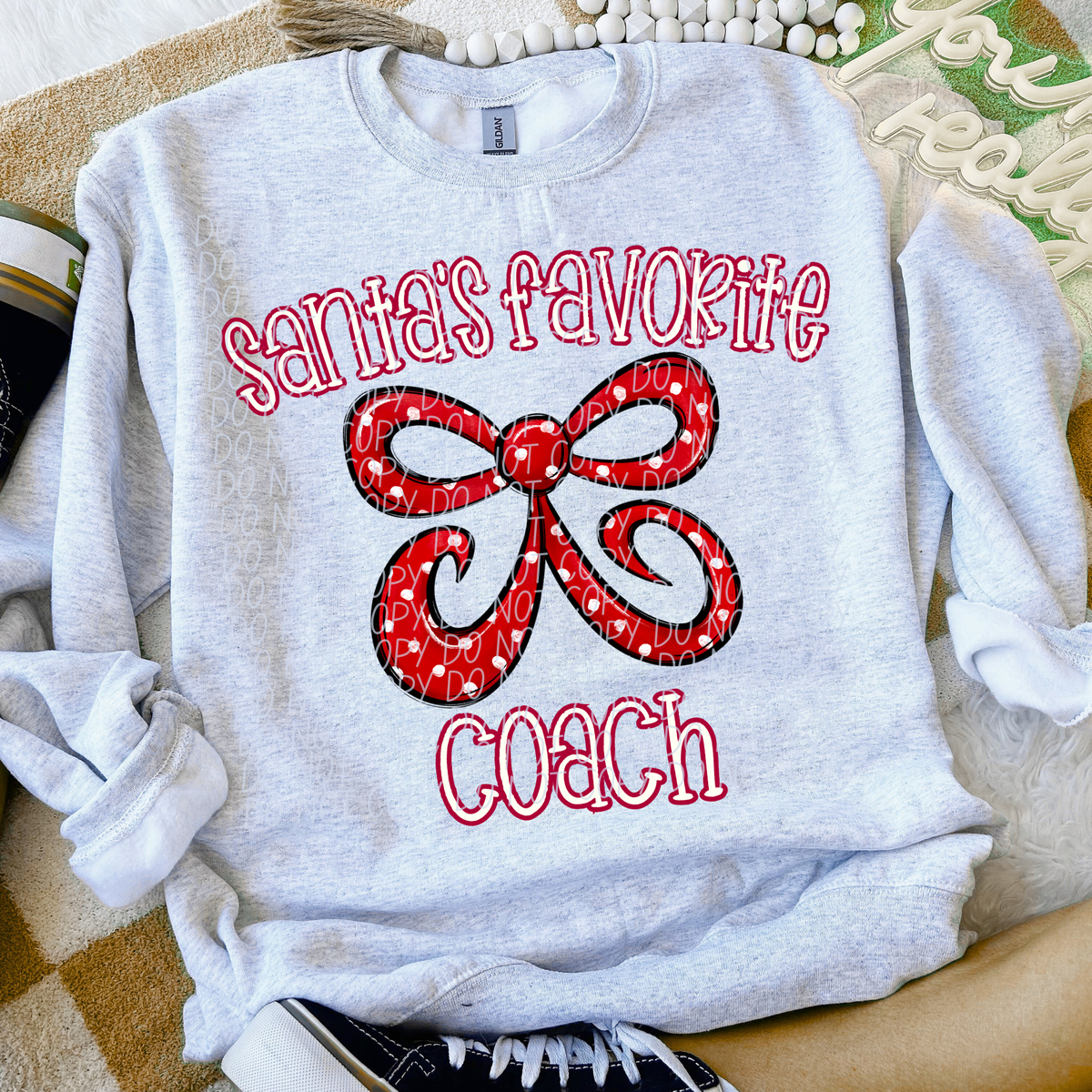 Santa's Favorite Coach (City) DTF Transfer