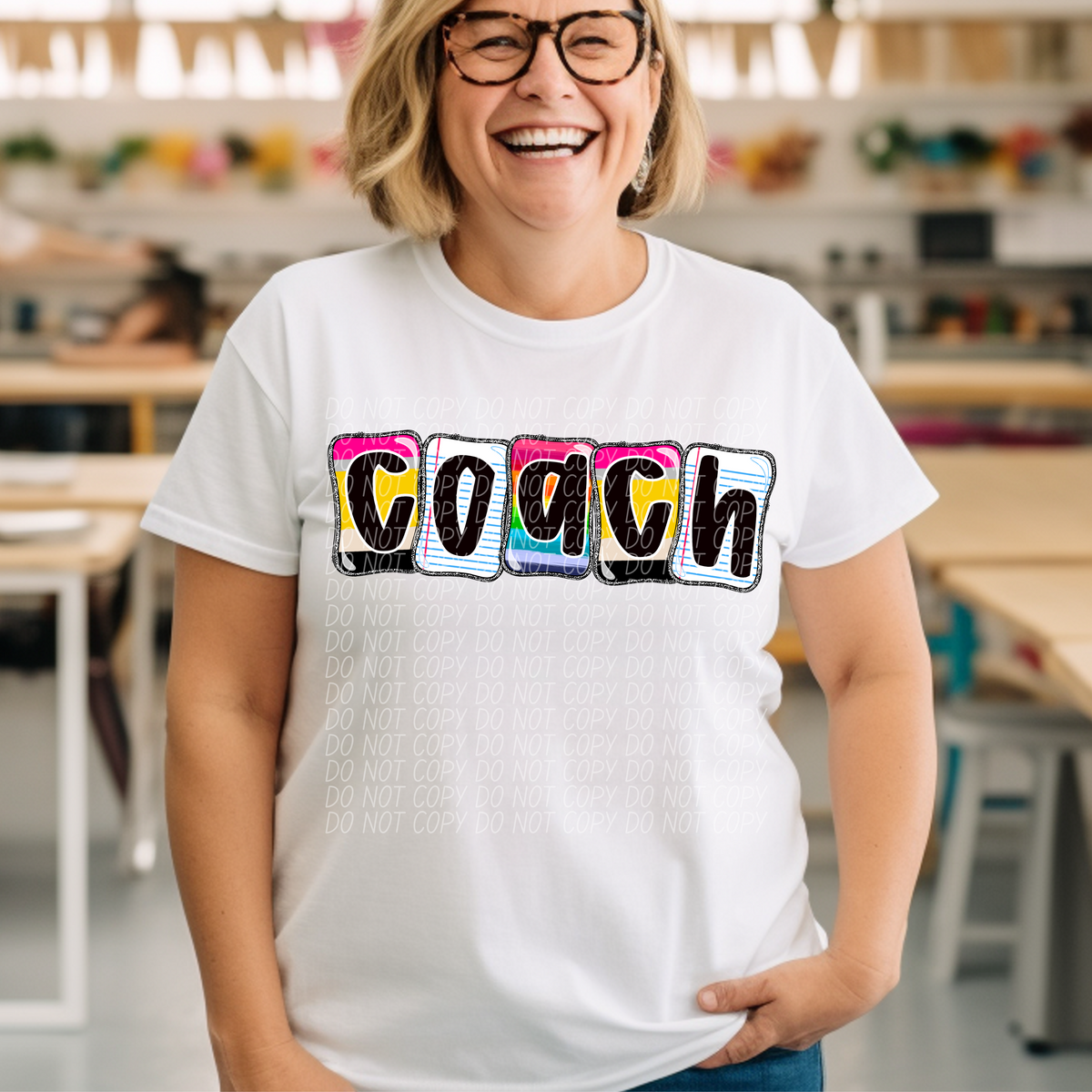 Coach School Daze (CITY) DTF transfer