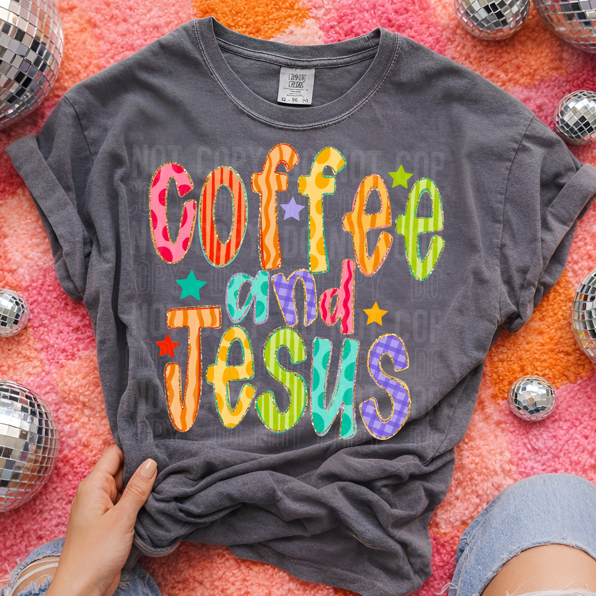 Coffee and Jesus (SBB) Sunday Special DTF transfer