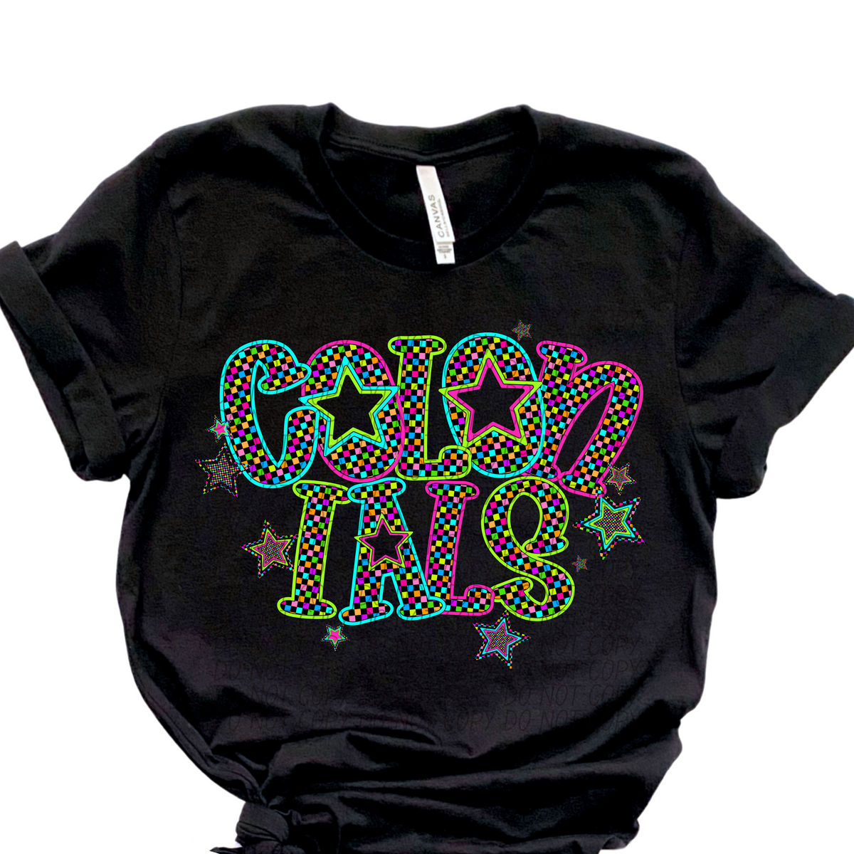 Colonials Neon Stars (City) 102364 DTF transfer