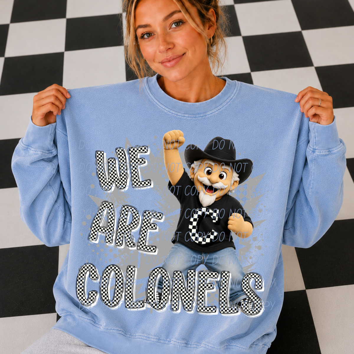 colonels campus crew (city) DTF transfer