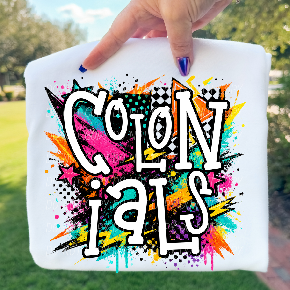 Colonials totally tubular (City) DTF Transfer