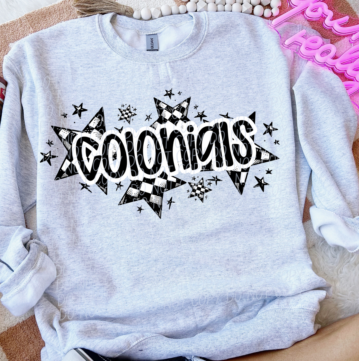 Checkered Stars Mascots (City)