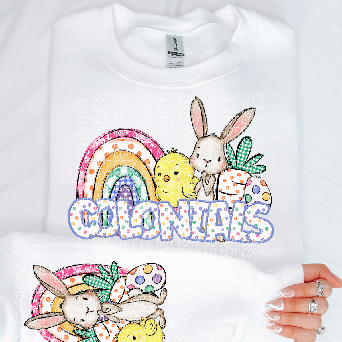 Easter Colonials (CITY) DTF transfer