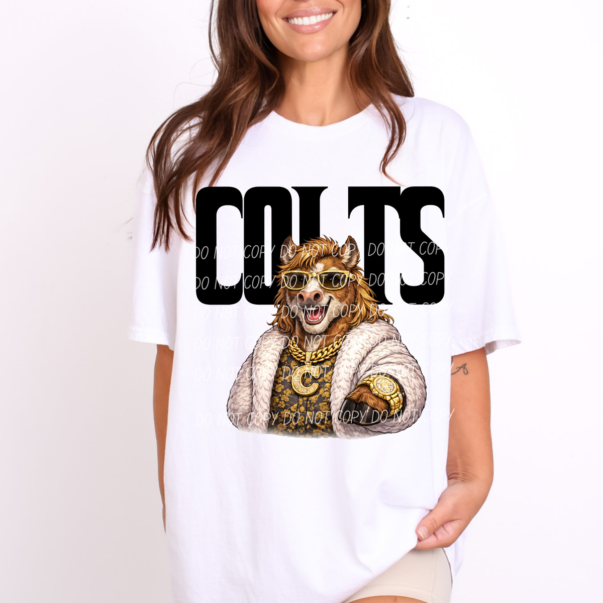Colts brown swag (City) DTF Transfer