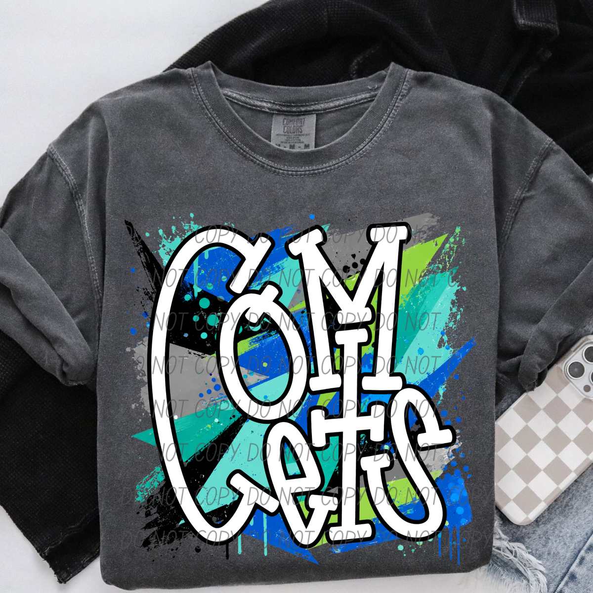 Comets Hallway Hype (City) DTF Transfer