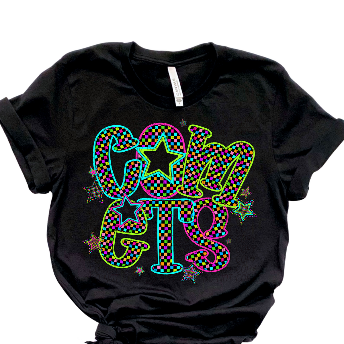 Comets Neon Stars (City) 102365 DTF transfer
