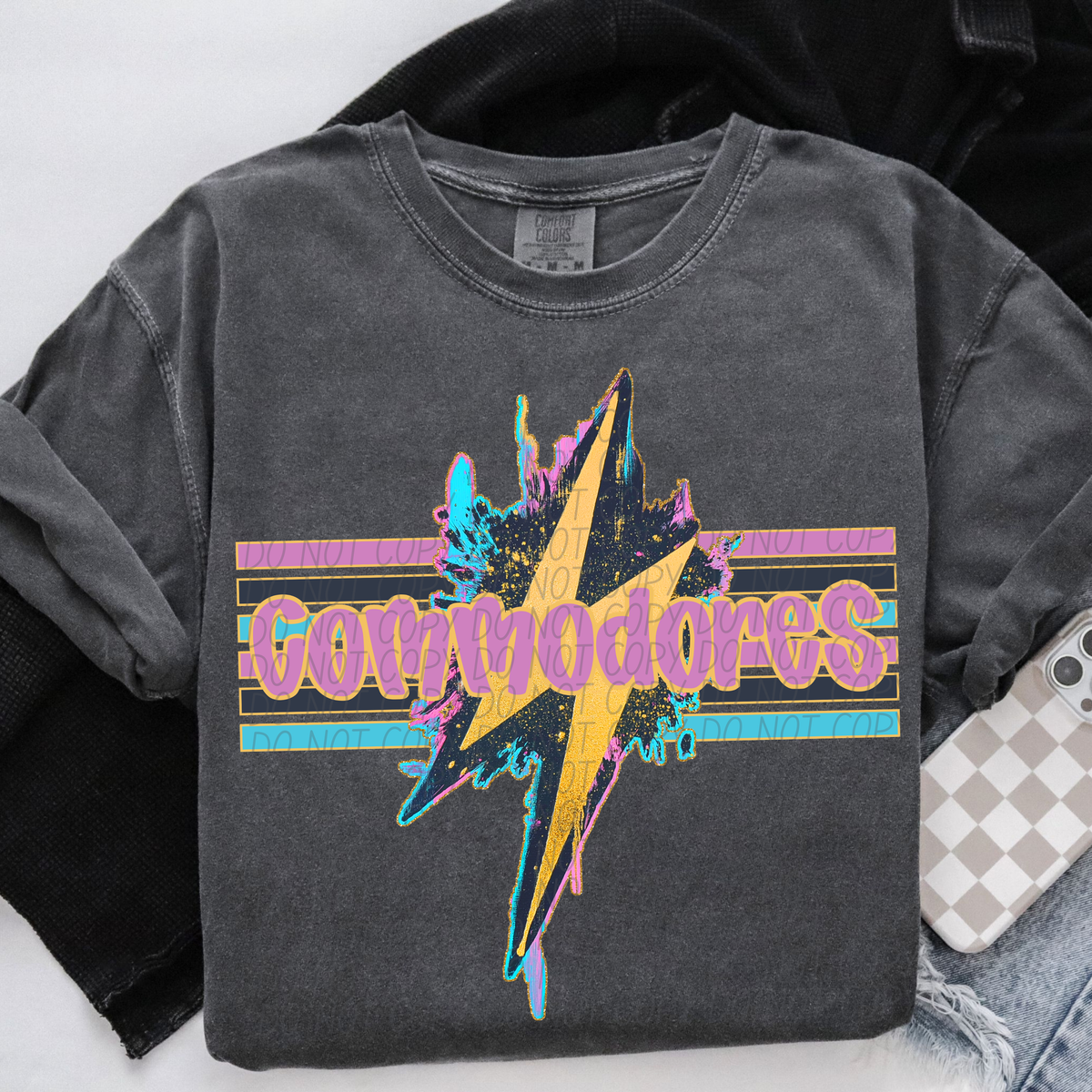 Commodores Geode Bolt (CITY) DTF transfer