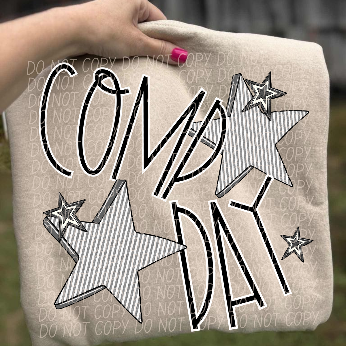 Comp day strip stars (City) DTF Transfer
