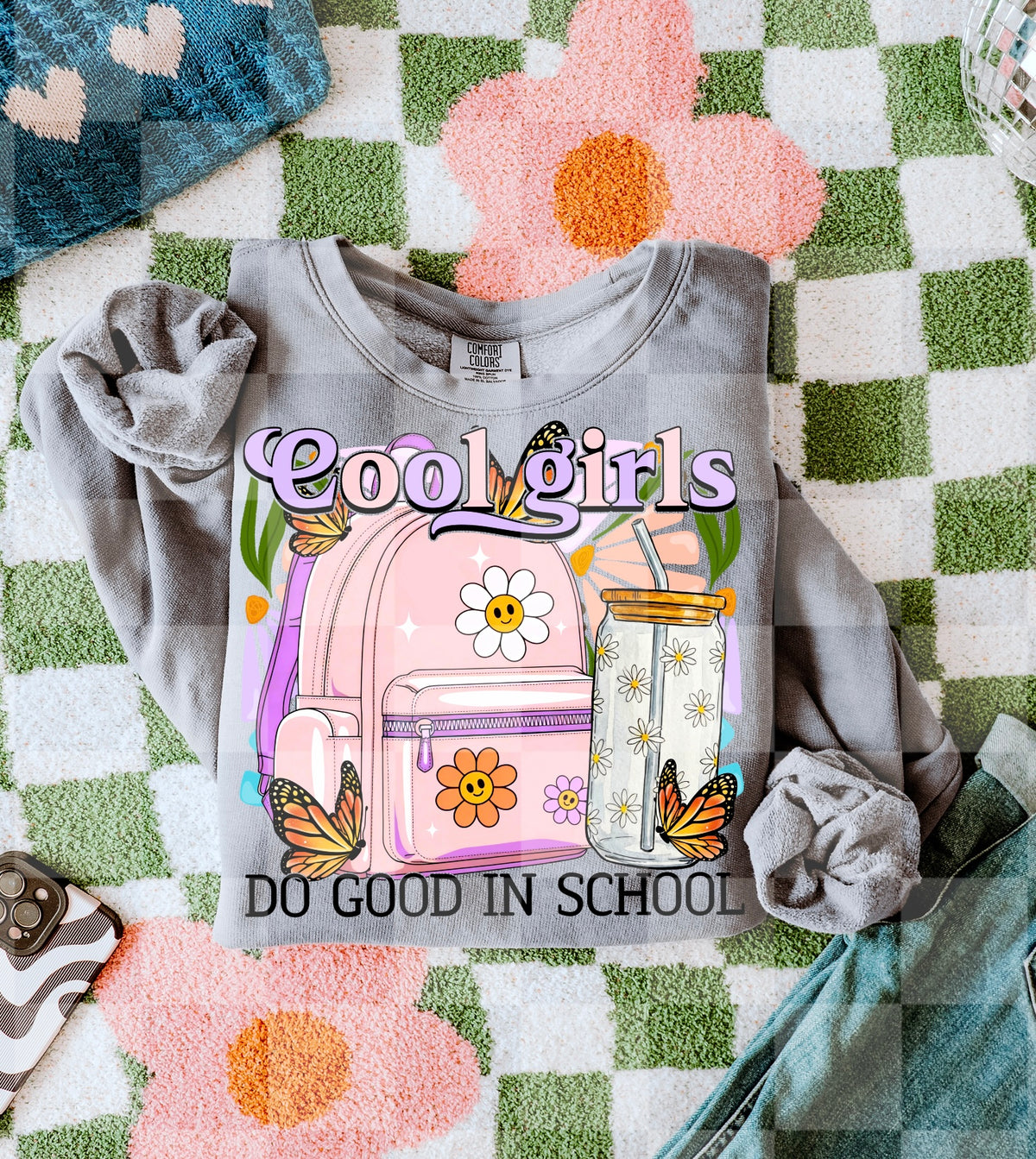 Cool girls do good in school (Lyttle) DTF Transfer