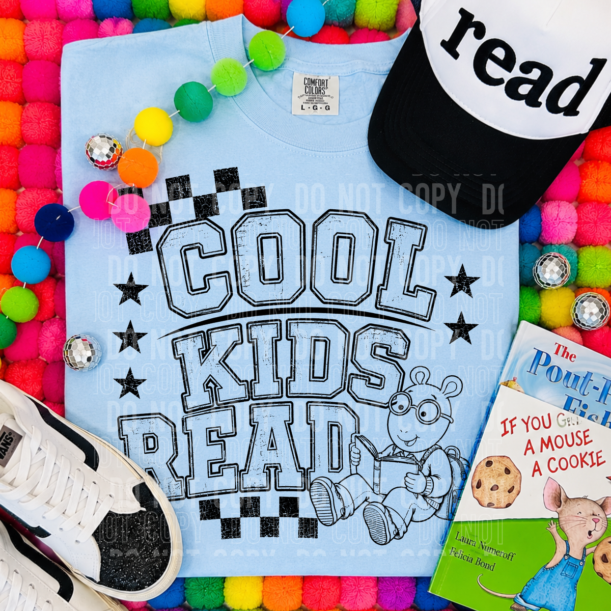 Cool kids read Arthur (SBB) DTF Transfer