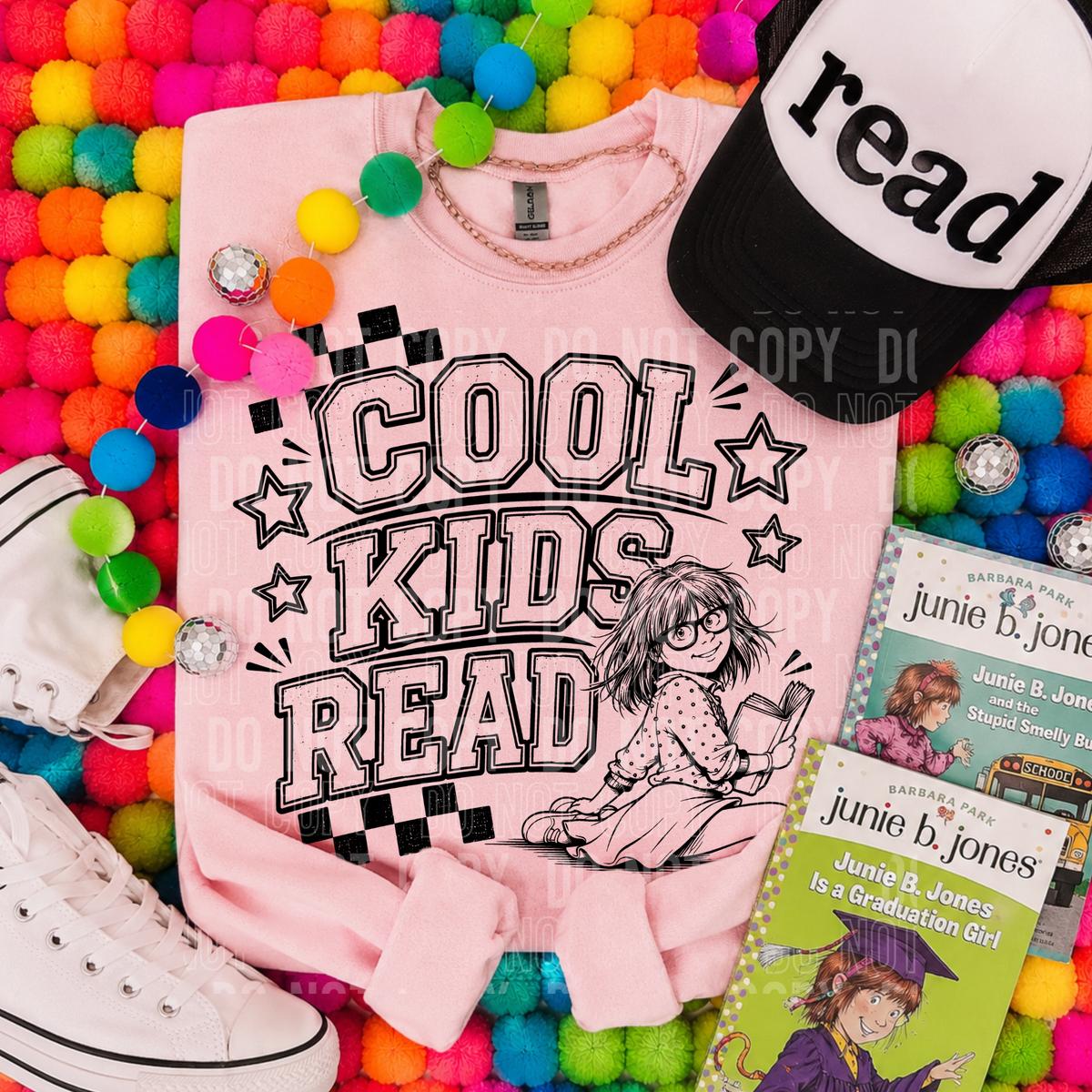 Cool kids read Jones (SBB) DTF Transfer