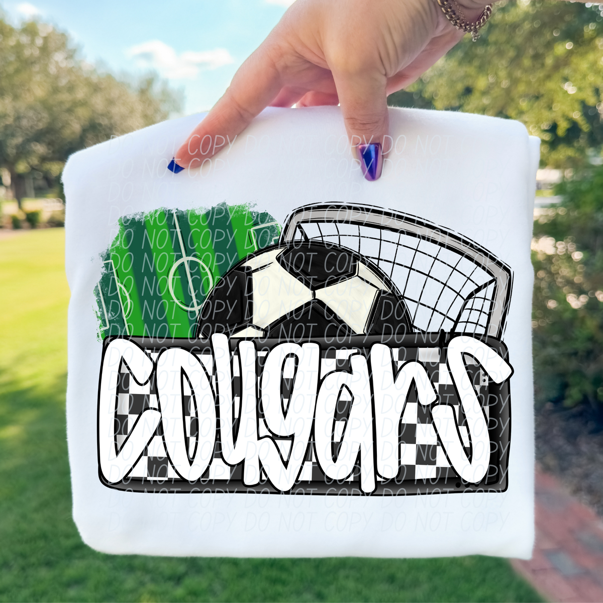 Soccer Cougars (City) DTF transfer