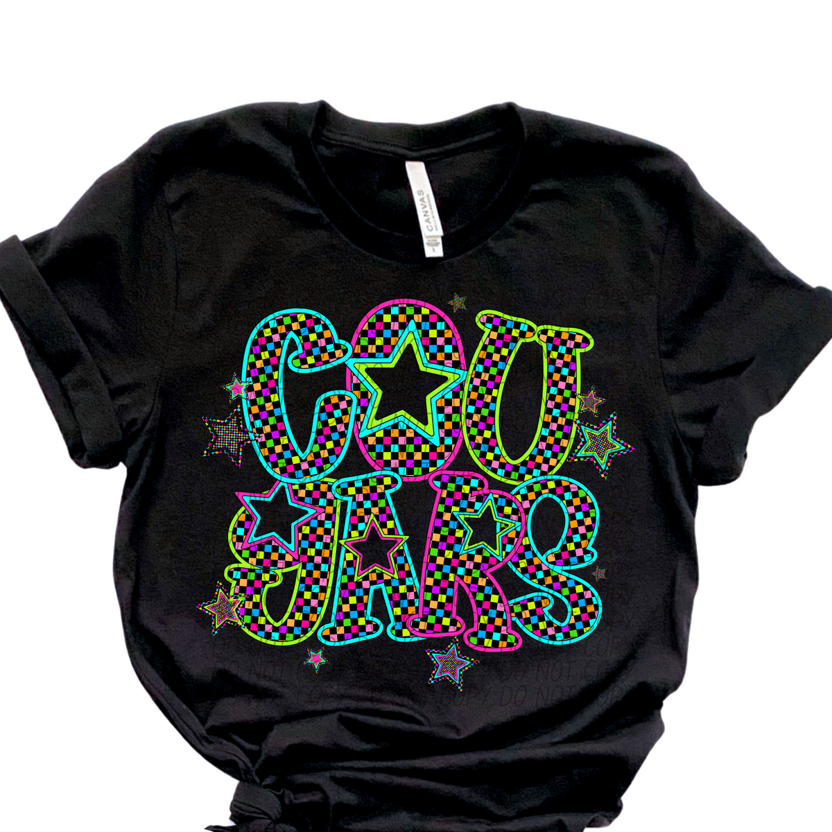 Cougars Neon Stars (City) 102366 DTF transfer