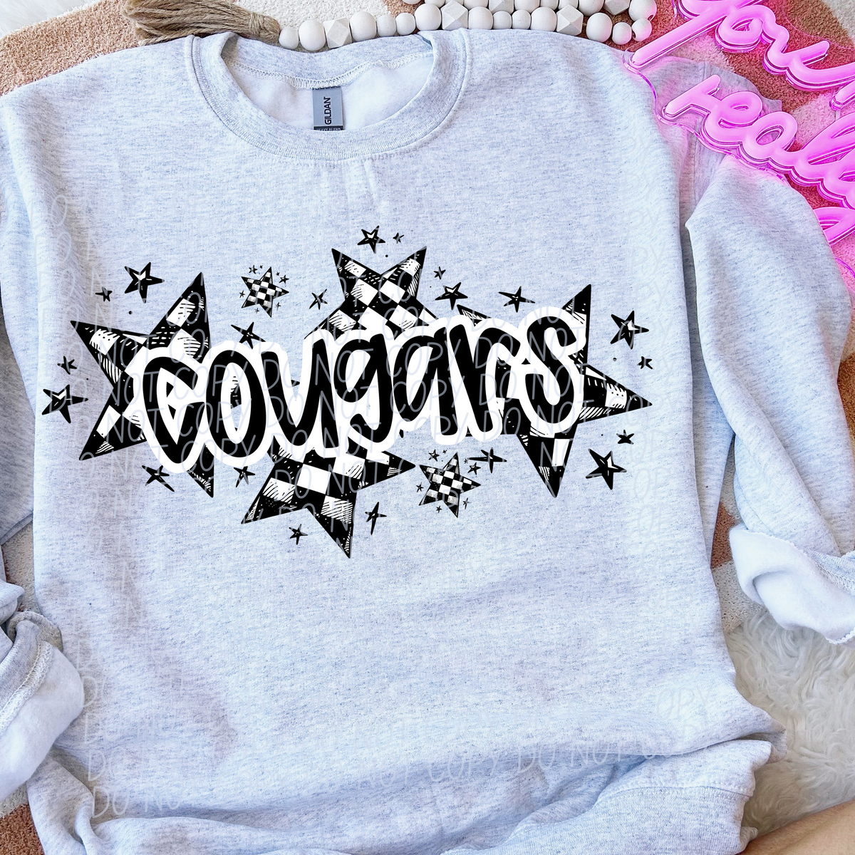 Checkered Stars Mascots (City)