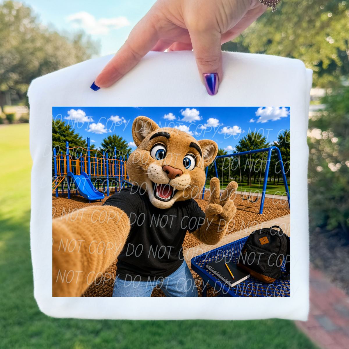Couger Mascot (City) DTF transfer