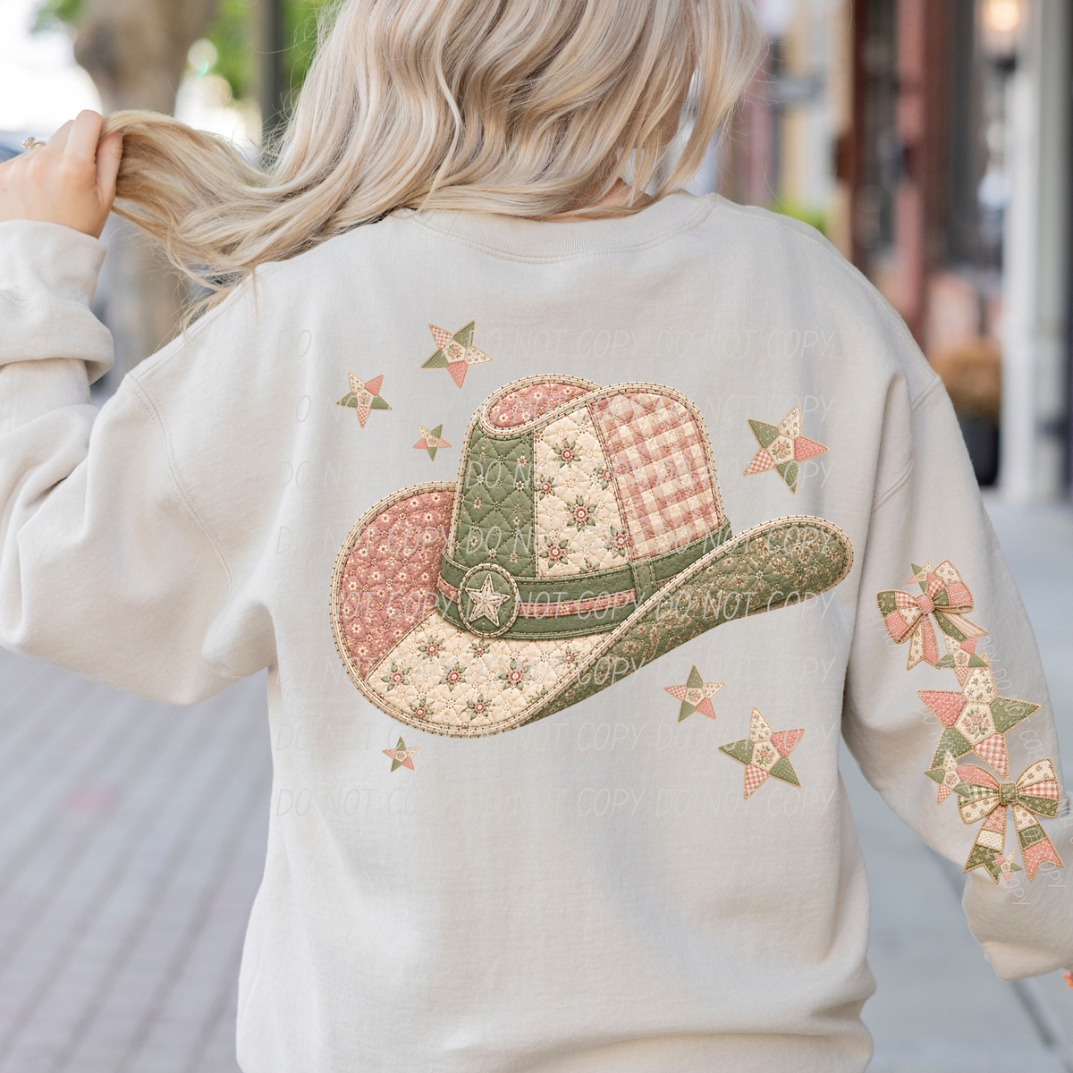 cowboy hat everyday meemaw (City) DTF transfer