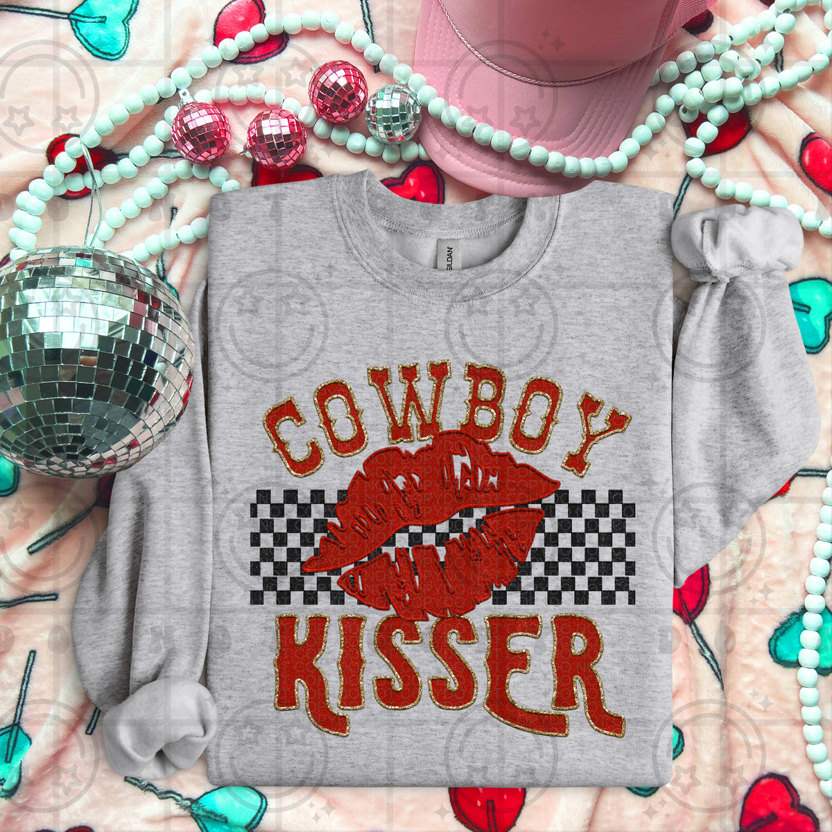 Cowboy Kisser (HW) 78600 DTF Transfer