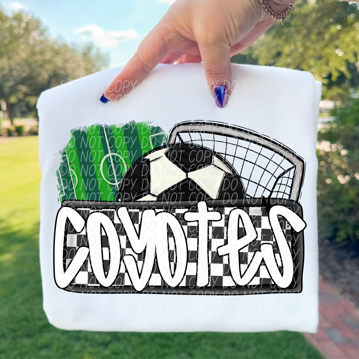 Soccer Coyotes (City) DTF transfer