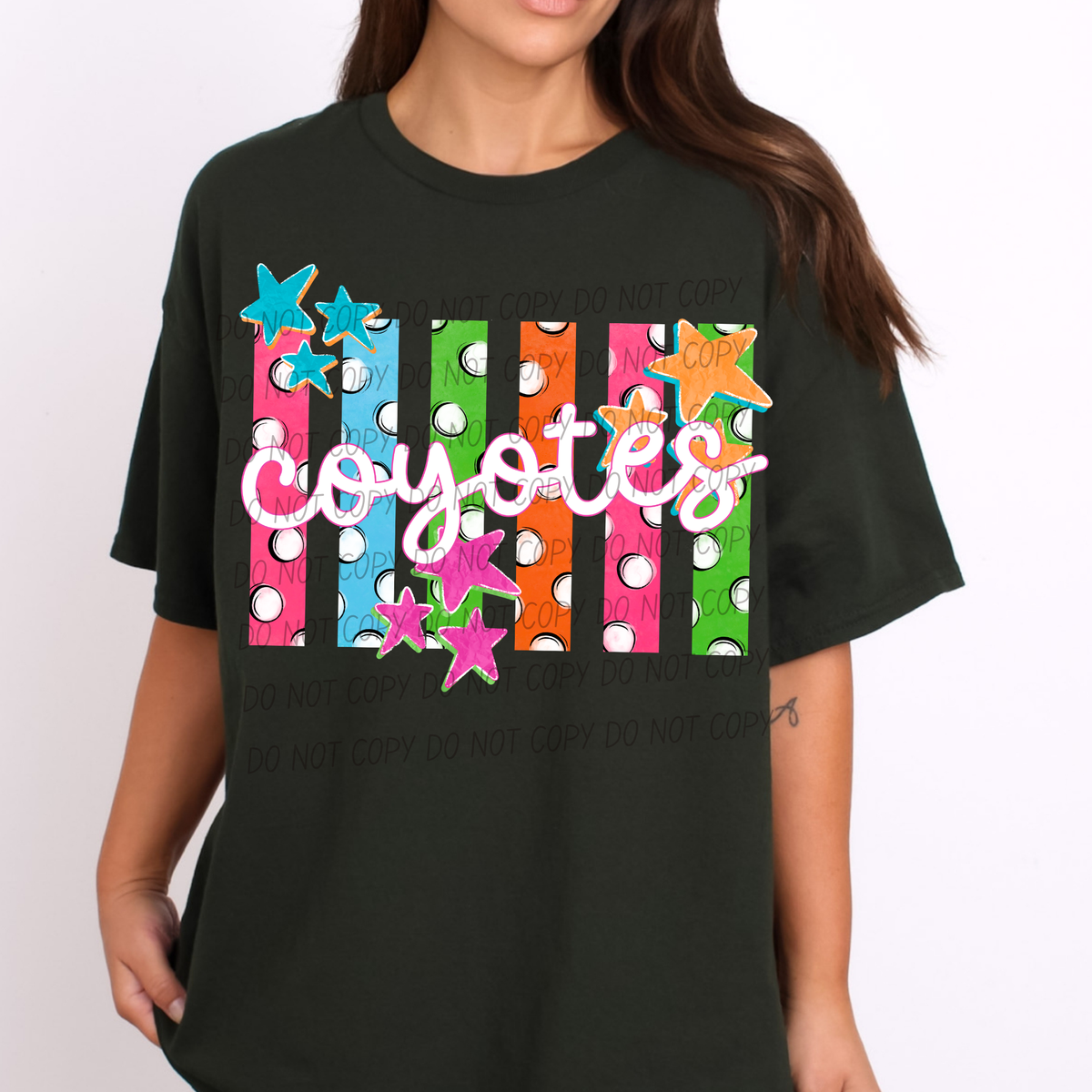 coyotes polkadot pride (city) DTF Transfer