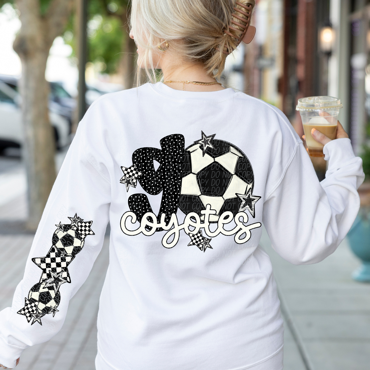coyotes soccer black and white (city)
