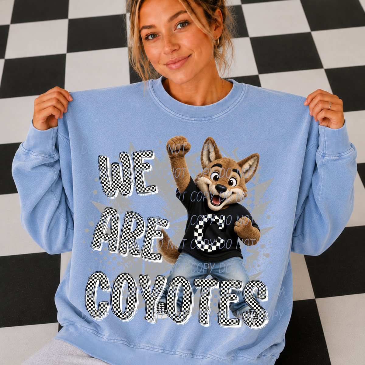 coyotes campus crew (city) DTF transfer