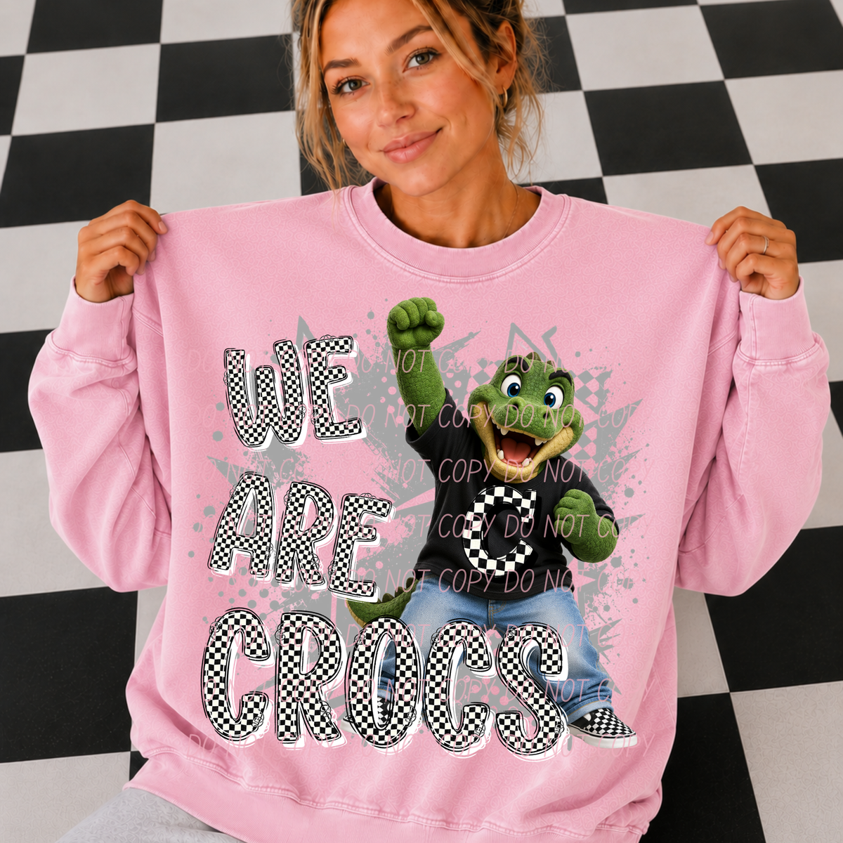 crocs campus crew (city) DTF transfer