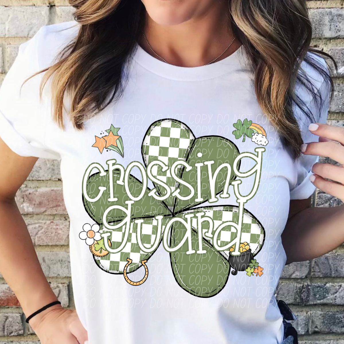 Crossing Guard St Pat Career (City) DTF Transfer