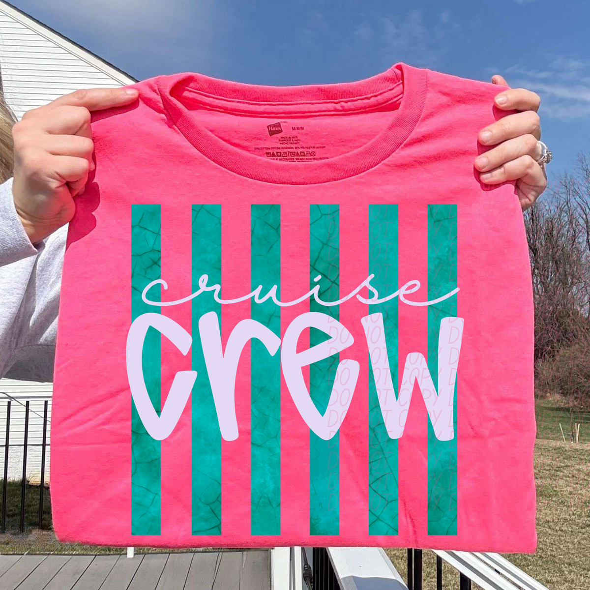 Cruise crew stripes (S&G) DTF Transfer