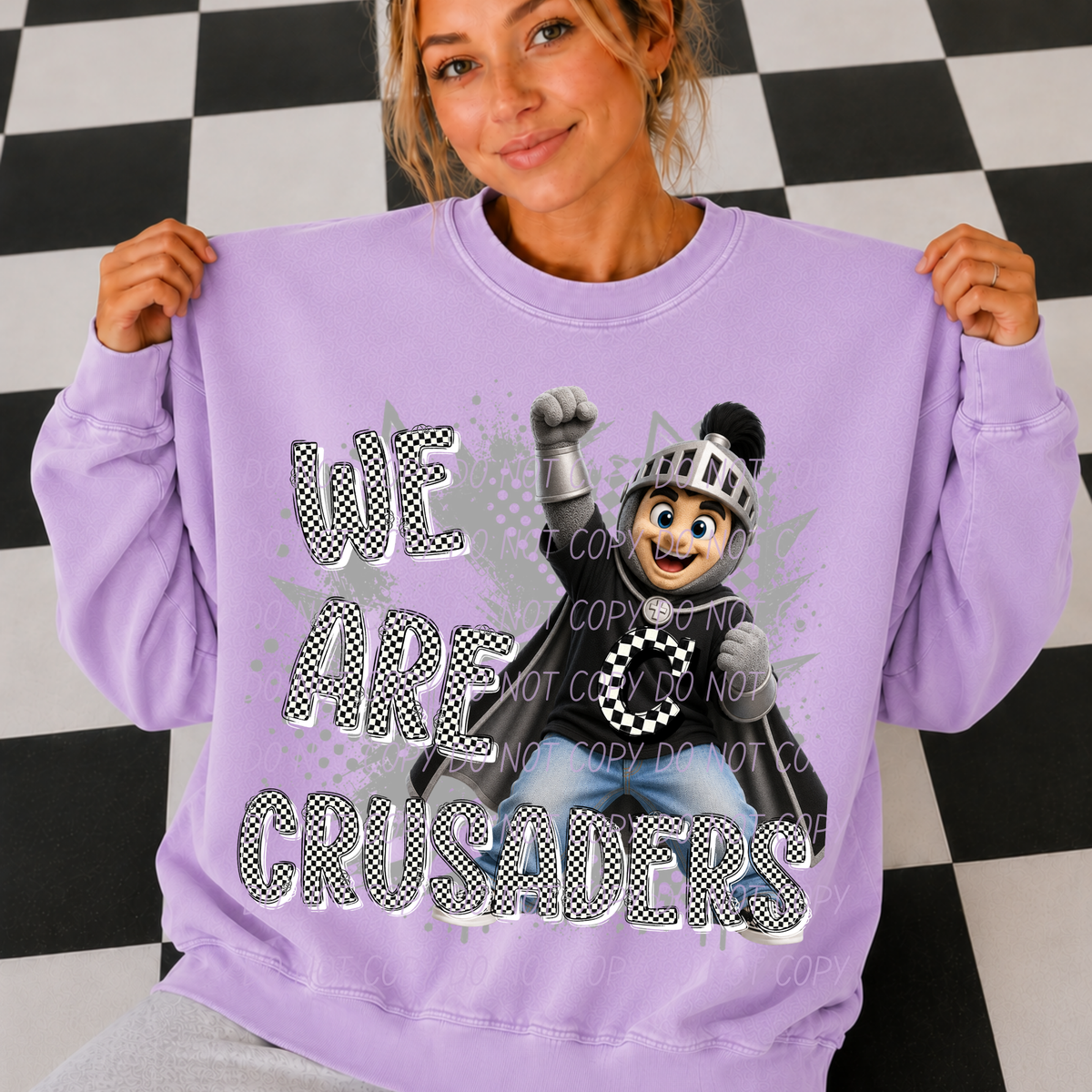 crusaders campus crew (city) DTF transfer