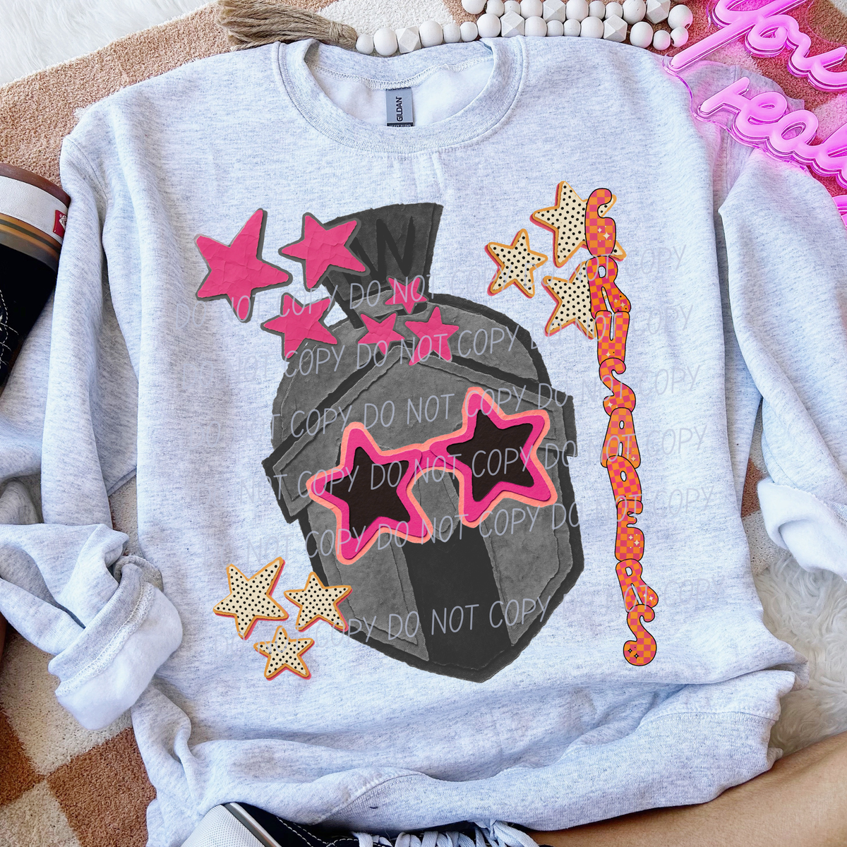 Crusaders pink stars (City) DTF Transfer