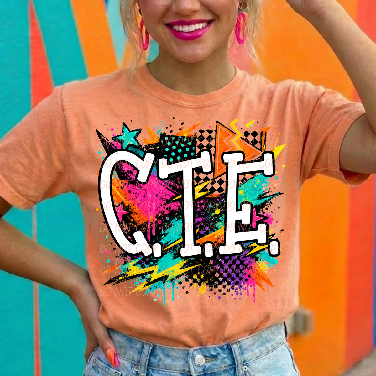 CTE tubular (City) DTF Transfer