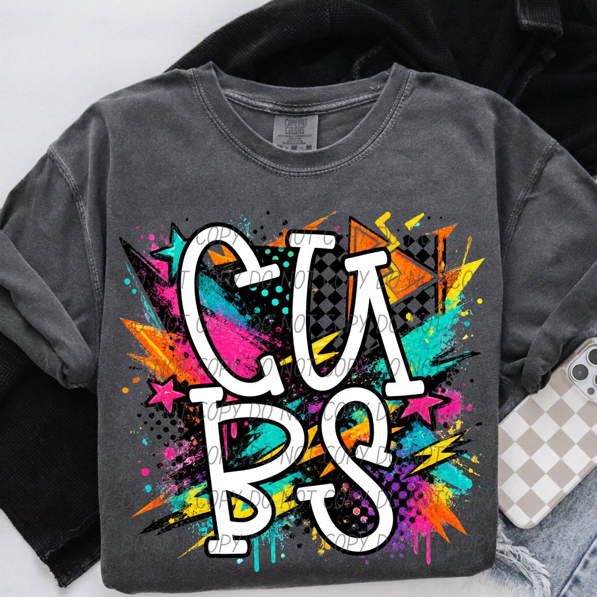 Cubs totally tubular (City) DTF Transfer