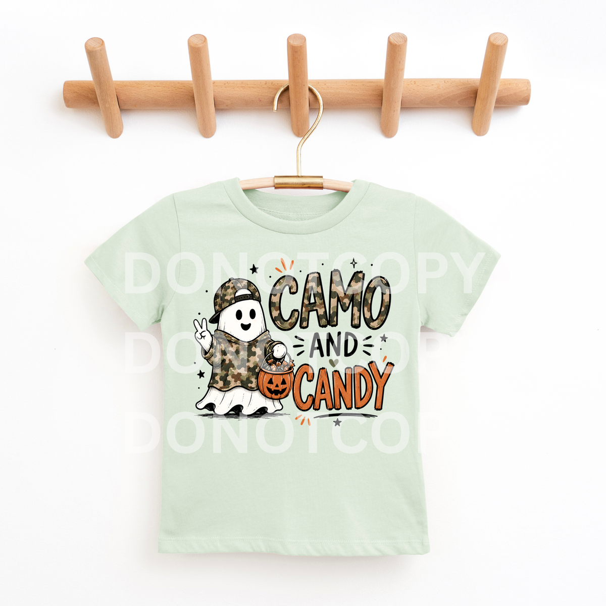 Camo and candy (CSG) DTF Transfer