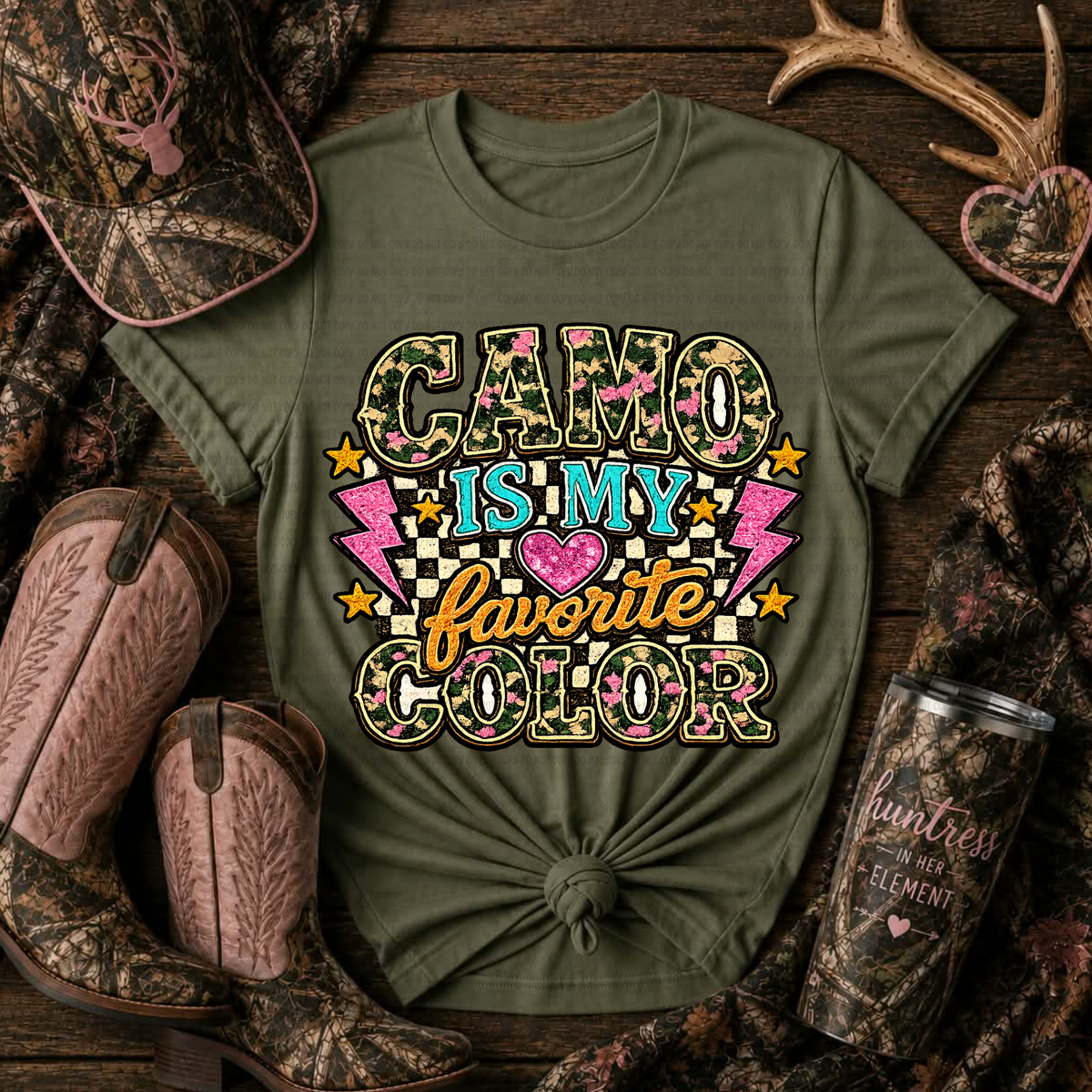 Camo is my favorite color (Revel) DTF Transfer