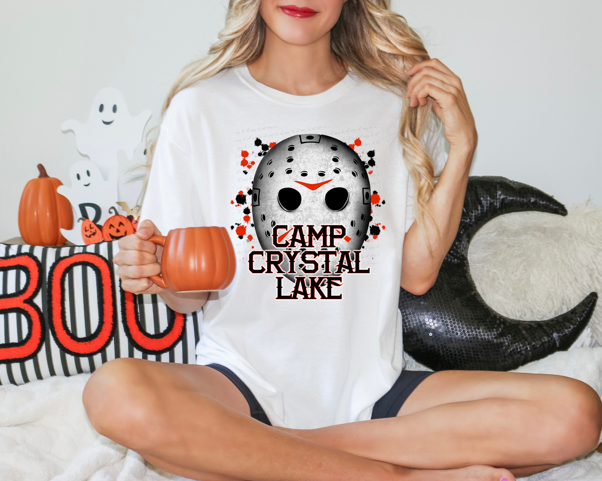 Camp Lake Jason Mask 114707 DTF transfer