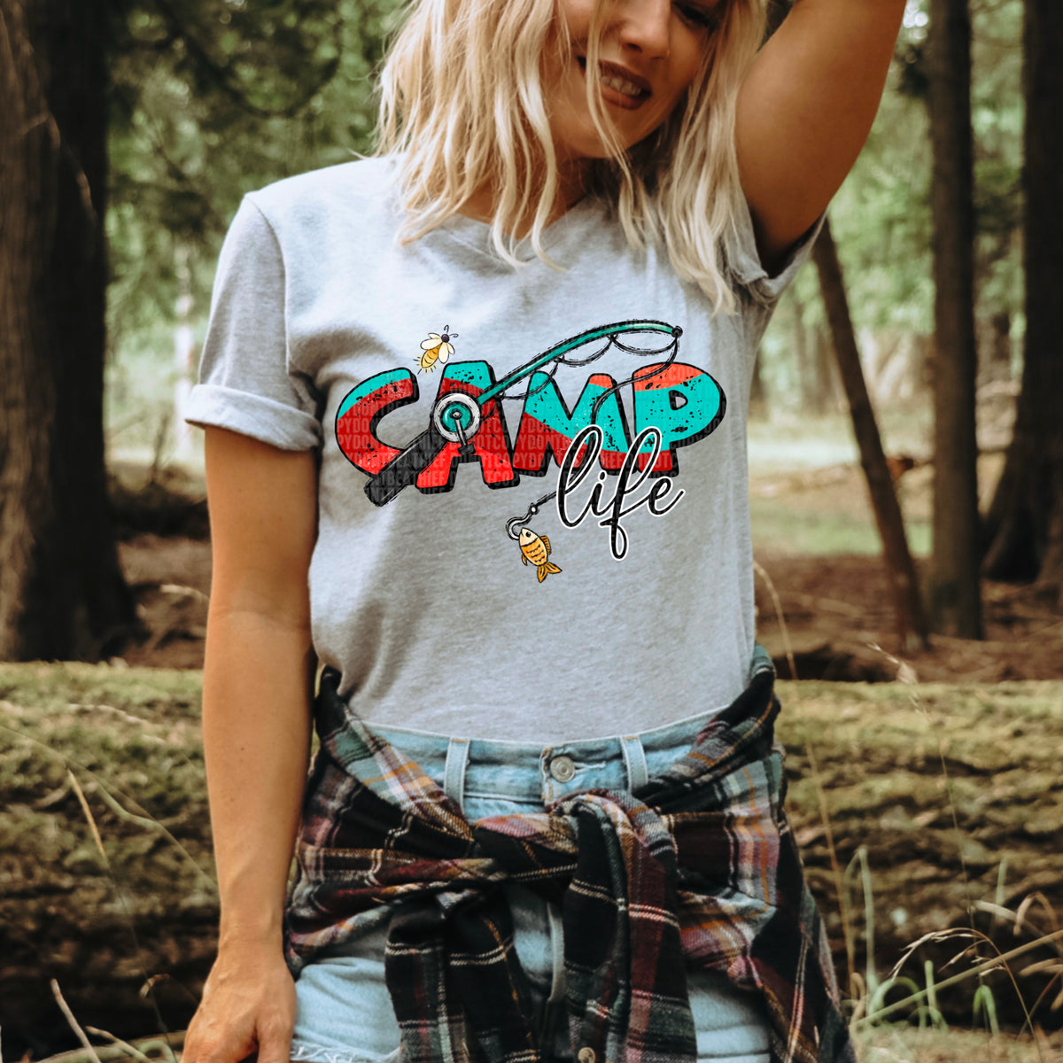 Camp Life 104055 DTF transfer